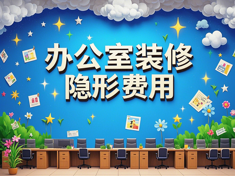 成都办公室装修公司报价悬殊？拆解2025年装修报价单的隐藏项